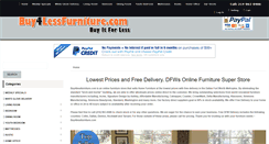 Desktop Screenshot of buy4lessfurniture.com