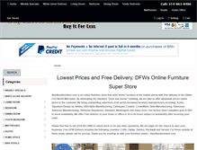 Tablet Screenshot of buy4lessfurniture.com